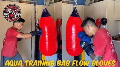 Aqua Bag Training Aqua Training Bag Flow Boxing Gloves Youtube