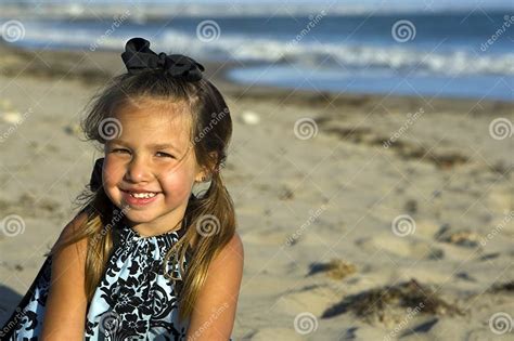 Beach Girl Stock Photo Image Of Person Little Laugh 10493110