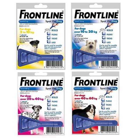 Frontline Spot On Dog - Flea & Tick Treatment - HugglePets