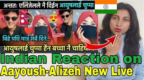 INDIAN Reaction On Nepal Aayoush Alizeh New Live Crazzy Pikku