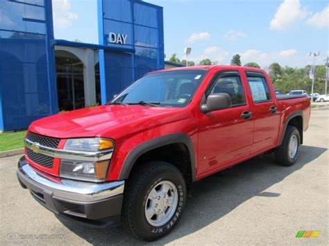 2006 Victory Red Chevrolet Colorado Lt Crew Cab 4x4 53941357 Photo 14 Car