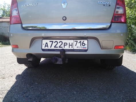 Установка задних подкрылков и брызговиков — Renault Logan (1G), 1,6 л ...