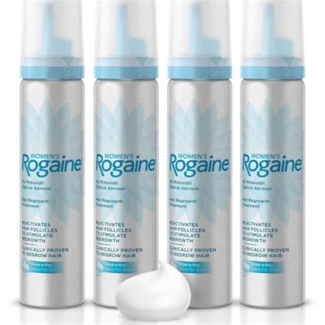 Rogaine Women's Foam Hair Treatment 8 Month 5% Minoxidil Hair Loss Care, 1 unit - Kroger