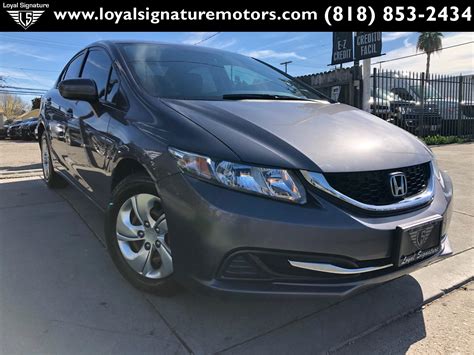 Used 2014 Honda Civic LX For Sale 9 899 Loyal Signature Motors Inc