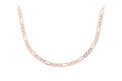 Icebox 3MM Figaro 14k Solid Gold Chain