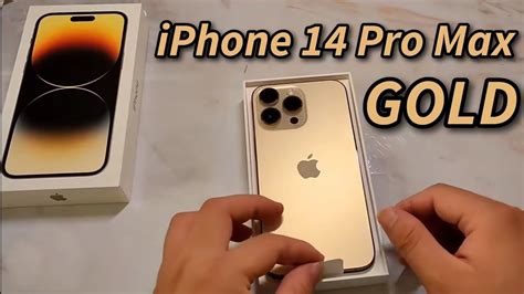 ايفون 14 برو ماكس جولد Iphone 14 Pro Max Gold Youtube