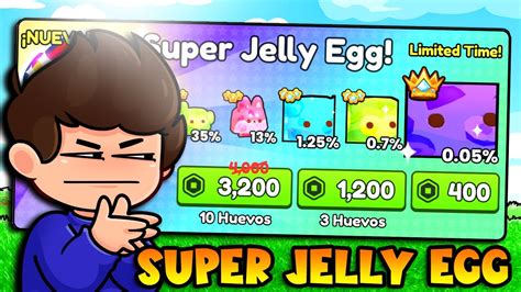 ABRO 20 HUEVOS SUPER JELLY DE ROBUX Y ME SALE ESTO EN PET SIMULATOR 99