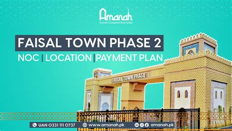 Faisal Town Phase Overseas Block Islamabad Location Payment Plan