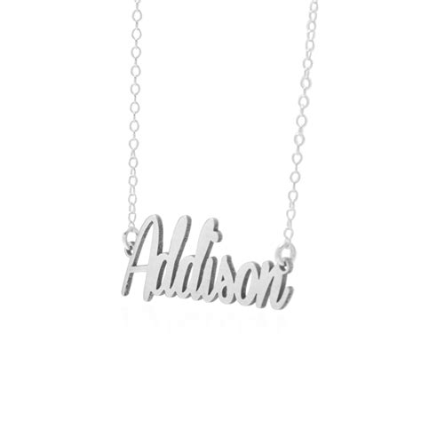 Personalized Name Necklace | Sincerely Silver