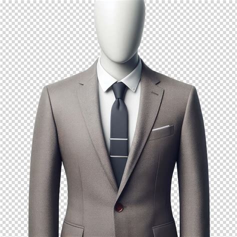 Premium Psd A Mannequin Wearing A Suit With A Tie And A Shirt