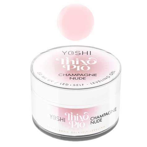 YOSHI Self Levelling THIXO PRO Gel UV LED Champagne Nude 50ml Bellove