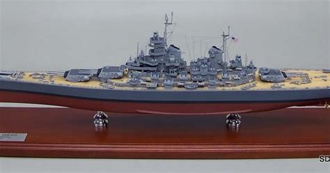 SD Model Makers: USS Iowa (BB-61) Replica Battleship Model