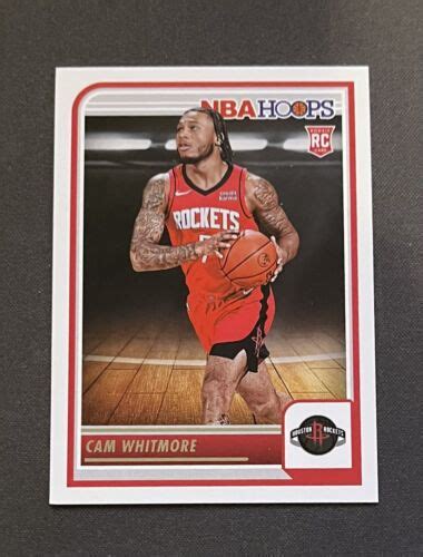 Panini Nba Hoops Cam Whitmore Rc Rookie Houston Rockets