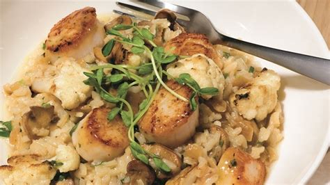 Scallop Risotto Recipe from Earls