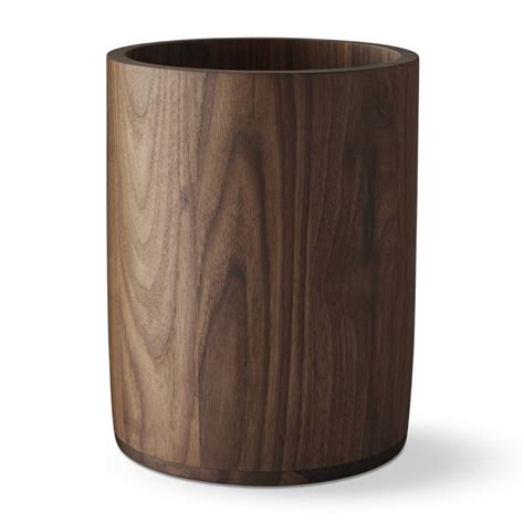 Open Box Walnut Large Utensil Holder Williams Sonoma