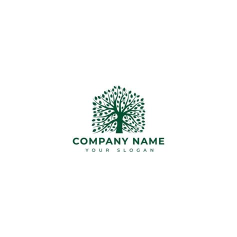 Tree House Logo Vector Design Template 17780065 Vector Art At Vecteezy