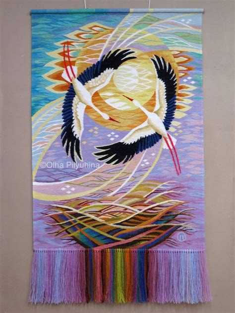 Гобелен "Вірність" Ольги Пілюгіної | Weaving art, Weaving loom projects ...