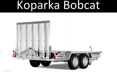 PRZYCZEPA BRENDERUP MT 3080 3T KOPARKA BOBCAT Opinie I Ceny Na Ceneo Pl