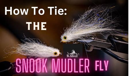 How To Tie A Snook Muddler Minnow Fly Youtube