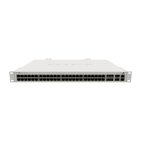 MikroTik 48-port Gigabit Cloud Router Switch with 4x SFP+ and 2x QSFP+ ...