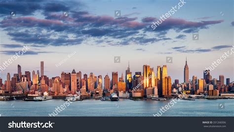 New York City Skyline Across Hudson Stock Photo 331268306 | Shutterstock