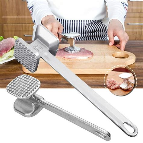 Walbest Exquisite Meat Tenderizer Hammer Double-Sided Mallet Tool for ...