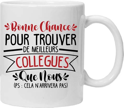 Cadeau Collègue De Travail Bonne chance pour trouver de meilleurs