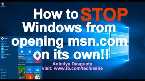 How To Stop Windows From Opening Bing On Its Own Youtube