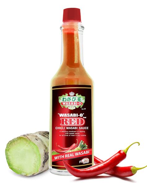 Wasabi O Red Chili Hot And Spicy Sauce Fresh Made Japanese