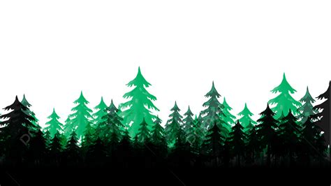 vector consists  abstract beautiful bright green pine forest