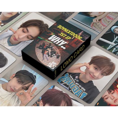 KPOP 55pcs box BOYNEXTDOOR Photocards 7o Aniversário Álbum LOMO Card