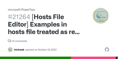 Hosts File Editor Examples In Hosts File Treated As Real Entries