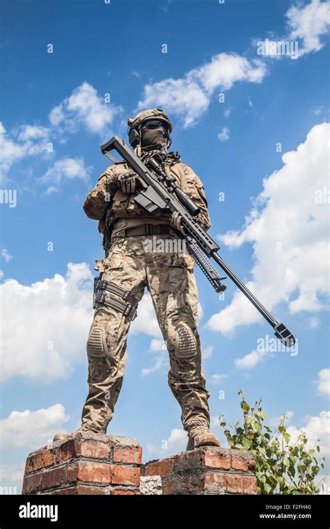 Army ranger sniper Stock Photo - Alamy