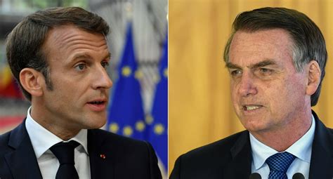 Diplomatie Br Sil Amazonie Sale Ambiance Entre Bolsonaro Et Macron