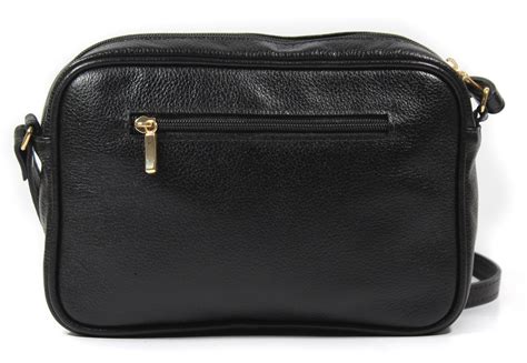 Bolsa Transversal Valencia Couro Preto Jaquetas De Couro Leg Timo