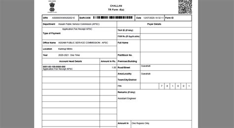 How To Pay APSC Challan Online Offline Details Inside Madhab