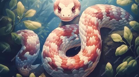 Premium AI Image | Zodiac Snake Cute