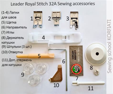 Малышка на миллион! Обзор швейной машины Leader ROYAL STITCH 32A