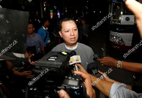 Kyaw Nay Win Chairman Omni Focus Editorial Stock Photo Stock Image