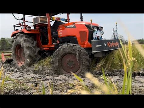 KUBOTA MU 4501 4WD TRACTOR WITH MACHIO ROTAVATOR YouTube