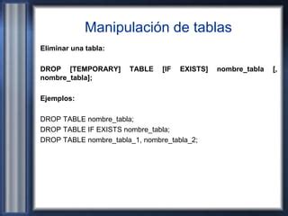 Clase 2 El Lenguaje DDL De SQL PPT