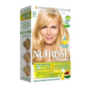 Garnier Nutrisse Crème Coloración Nutritiva 9 3 Rubio Muy Claro Dorado