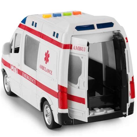 Auto ambulans karetka dla dzieci chłopca na roczek 2 latka 3 latka