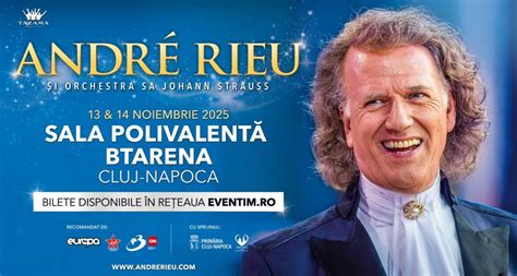 Concertul Anului 2025 în România André Rieu revine la BTarena din Cluj