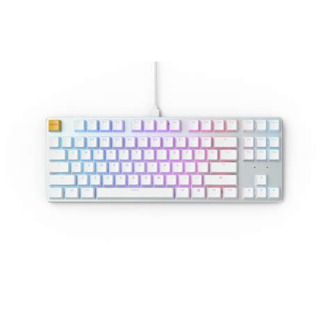 A Glorious White Ice Gmmk Rgb Tkl Gateron