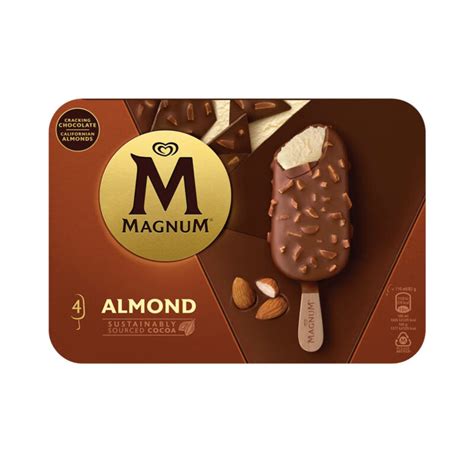 Magnum Almond Multipack 4 Pcs Whats Instore