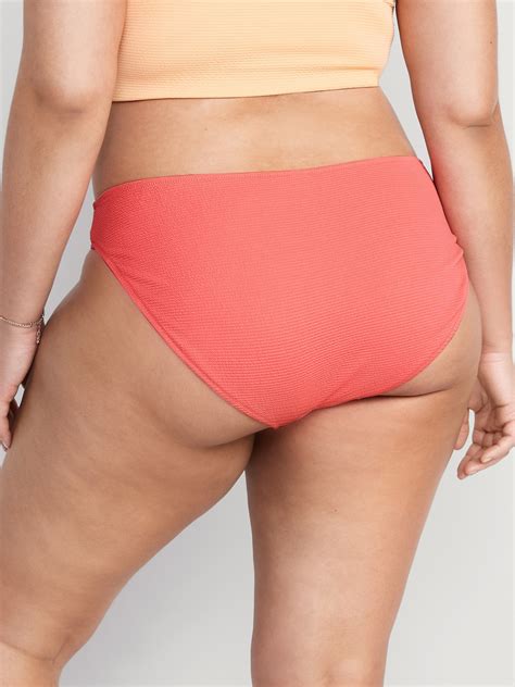 Low Rise Classic Pucker Bikini Swim Bottoms Old Navy