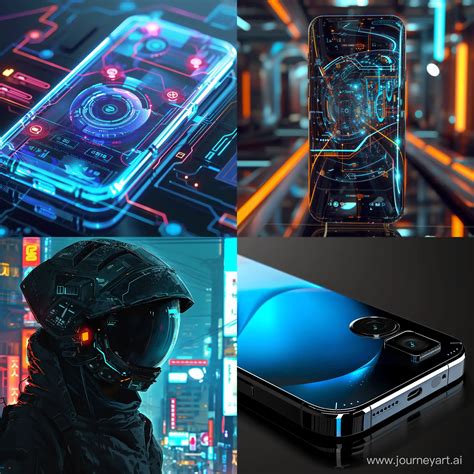 Futuristic Smartphone with Unusual Style | Midjourney Prompt