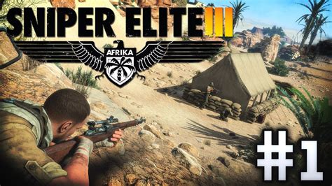 Sniper Elite 3 Gameplay Ep1 Afrika Youtube