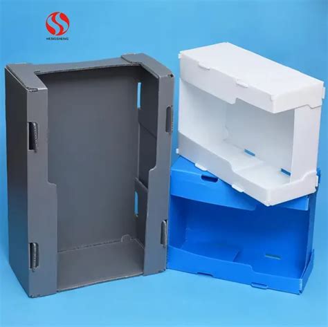 Stackable Correx PP Corrugated Hollow Plastic Storage Clothing Picking